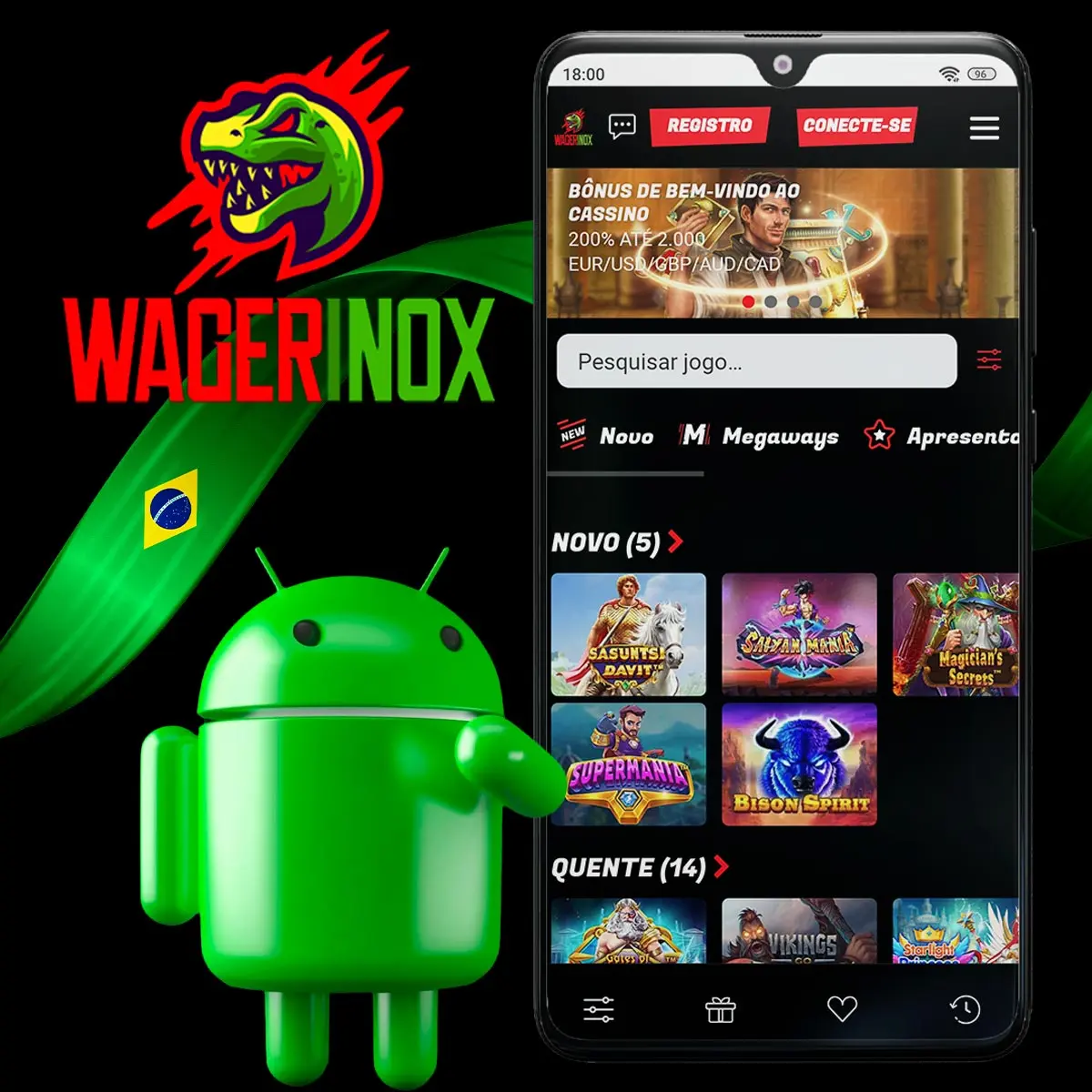 Baixar app Wagerinox para Android